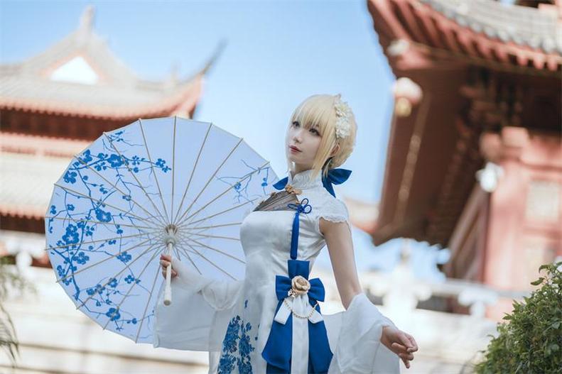 超逼真cosplay，封疆疆路易九世旗袍重现唯美的世界——cos合集