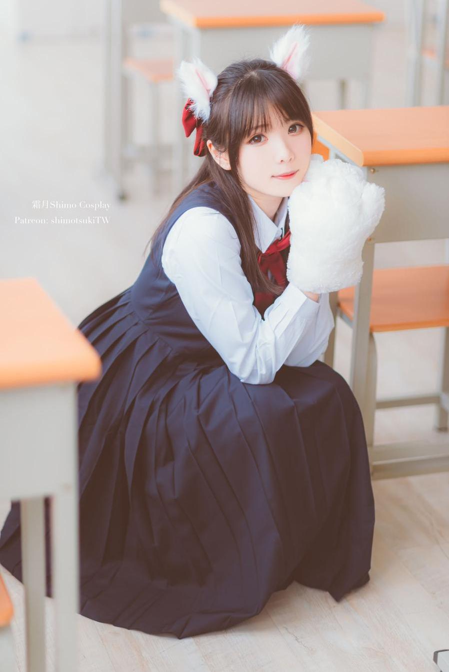 唯美美图，霜月shimo《巫女》角色设定图鉴