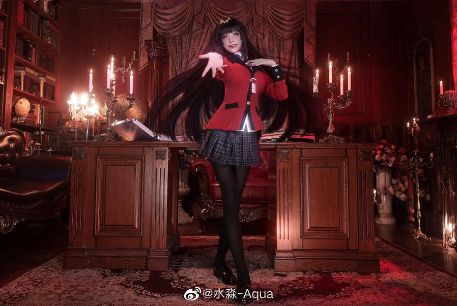 Aqua水淼2b圣诞cos作品原图分享，看到这妆容，我直呼too cute!