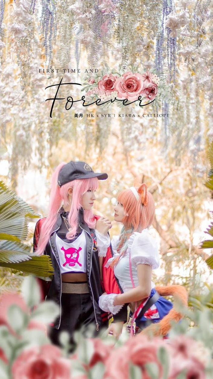 美月hkxsyr刻晴甘雨cosplay作品集，完美还原动态与静态