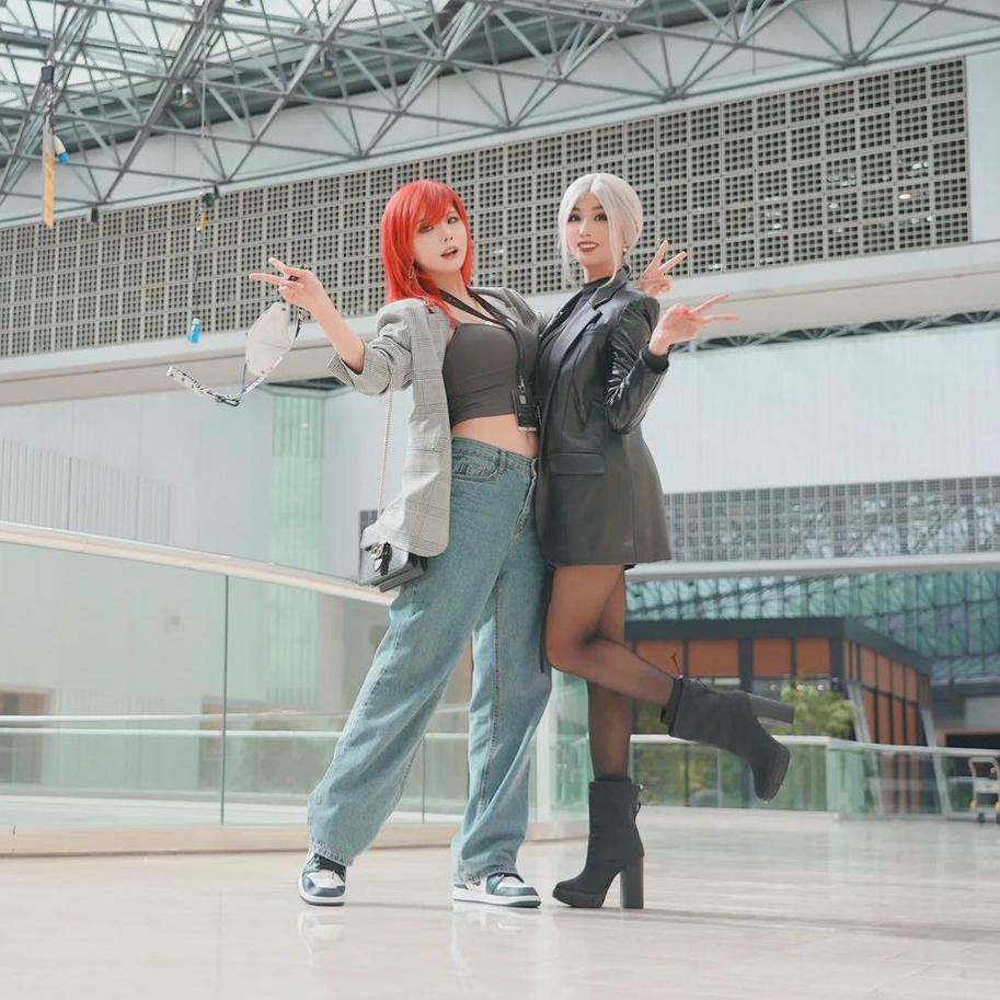 精美的螺旋猫cos阿卡丽护士cosplay，随时更新分享给大家。