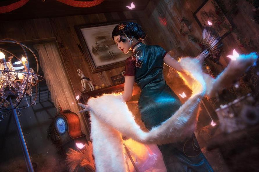 惊艳cos界，露儿大魔王cos宁荣荣的原图来袭
