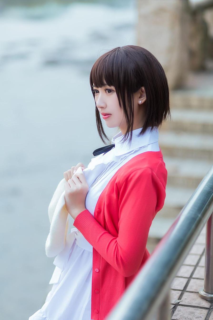鳗鱼霏儿cosplay公孙离，一张照片胜千言